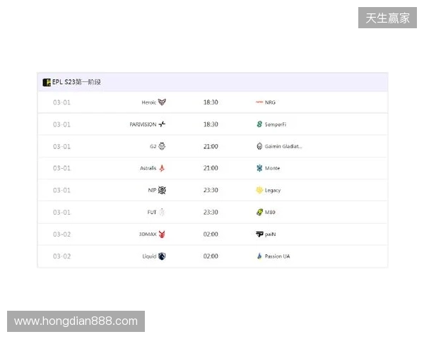 EPL S23揭幕战：Senzu首秀对阵Liquid，3DMAX迎战paiN